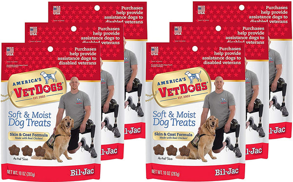 Bil-Jac VetDogs Skin & Coat Soft Treats