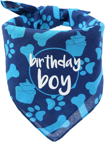 hecho Dog Birthday Bandana - Boy