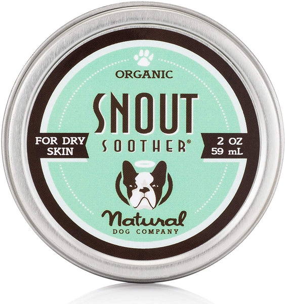 Natural Dog Company – Snout Soother - All-Natural Remedy for Chapped, Crusty and Dry Dog Noses - Veterinarian Recommended