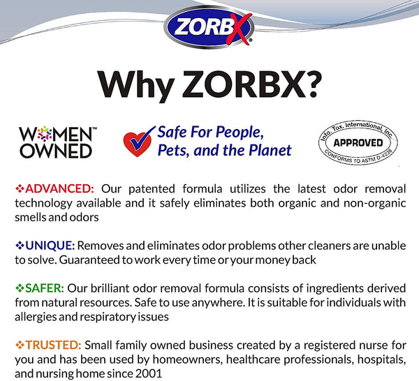 ZORBX Cat Litter Box Buddy Odor Remover