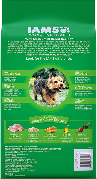 Iams Proactive Health Chicken Small Toy Adult Dry Dog Food