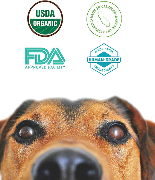 EVMT Brands Hemp Oil for Dogs - Dog Anxiety Relief, Joint Supplement and Probiotics for Dogs. Organic, Non GMO, Made in California, Cruelty Free, Rich with Omega 3, All Human Grade Ingredients