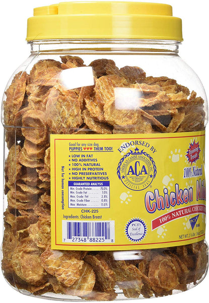 Chicken Nibbles Dog Treats,2 1/4lbs 36 oz