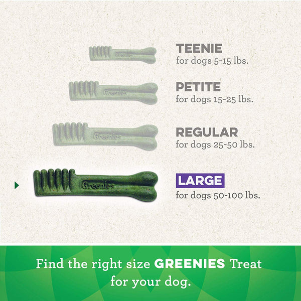 Greenies Dog Natural Dental Treats