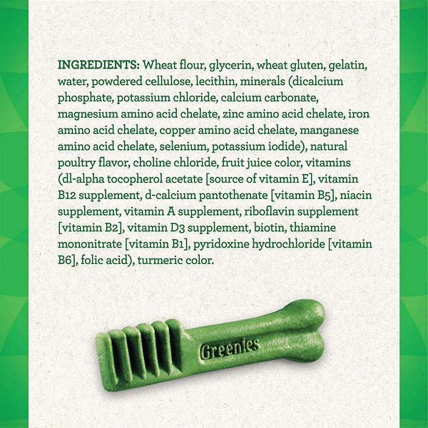 Greenies Original Regular Dental Dog Treats