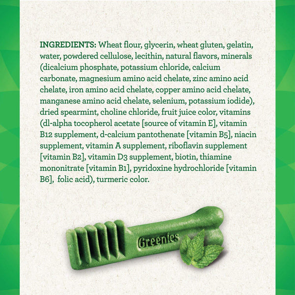 Greenies Fresh Large Dental Dog Treats